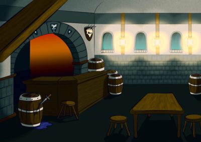 Illustration und Game Art Design für das Browsergame "Guild of Lohara"