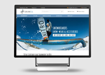 Onlineshop für Surfline Kiel